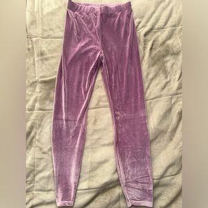 Purple Velvet Fabletics Leggings